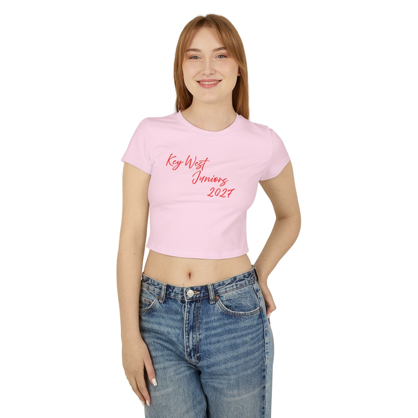 Key West Juniors 2027 Women's Baby Tee, Casual Summer Top