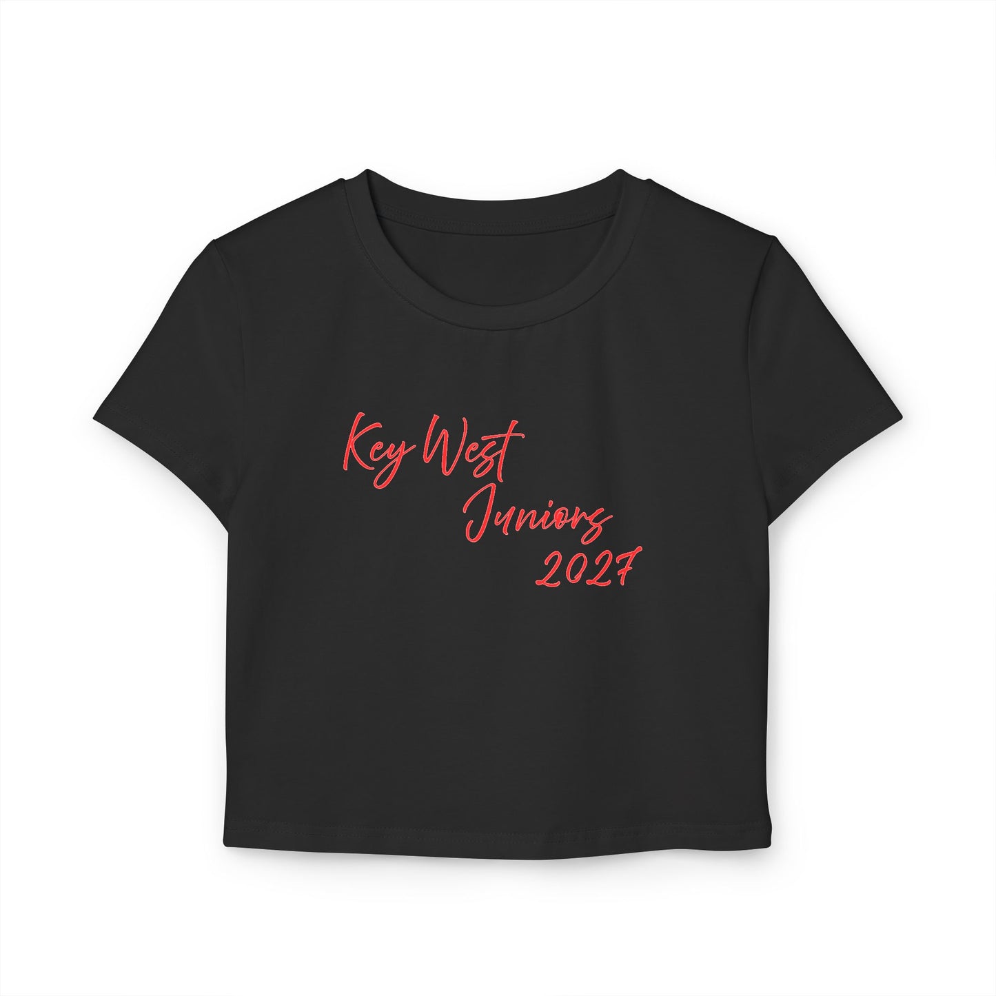 Key West Juniors 2027 Women's Baby Tee, Casual Summer Top