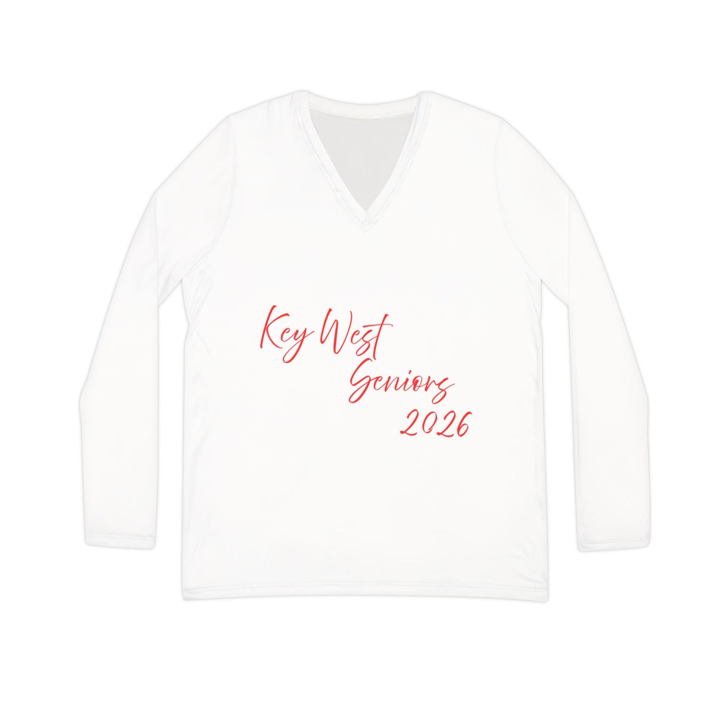 Key West Seniors 2026 Long Sleeve V-Neck Shirt.