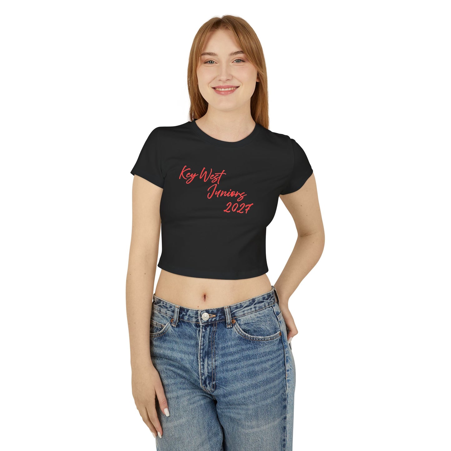 Key West Juniors 2027 Women's Baby Tee, Casual Summer Top