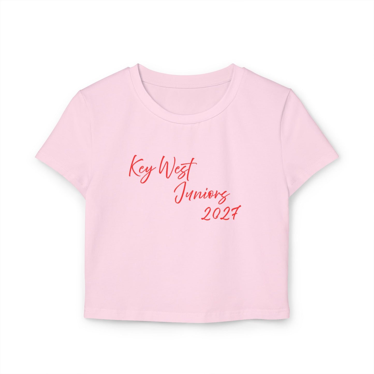 Key West Juniors 2027 Women's Baby Tee, Casual Summer Top