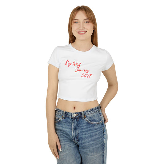 Key West Juniors 2027 Women's Baby Tee, Casual Summer Top